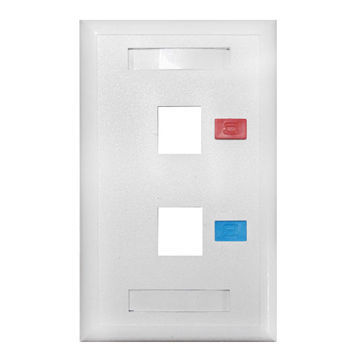 120 Typ Zwei Löcher Faceplate / Wandplatte (ST-FP02-U)